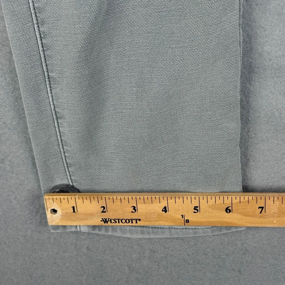 Faherty Men's Grey Stretch Terry Pants 33x30 Denim Casual Straight Leg - Picture 7 of 11